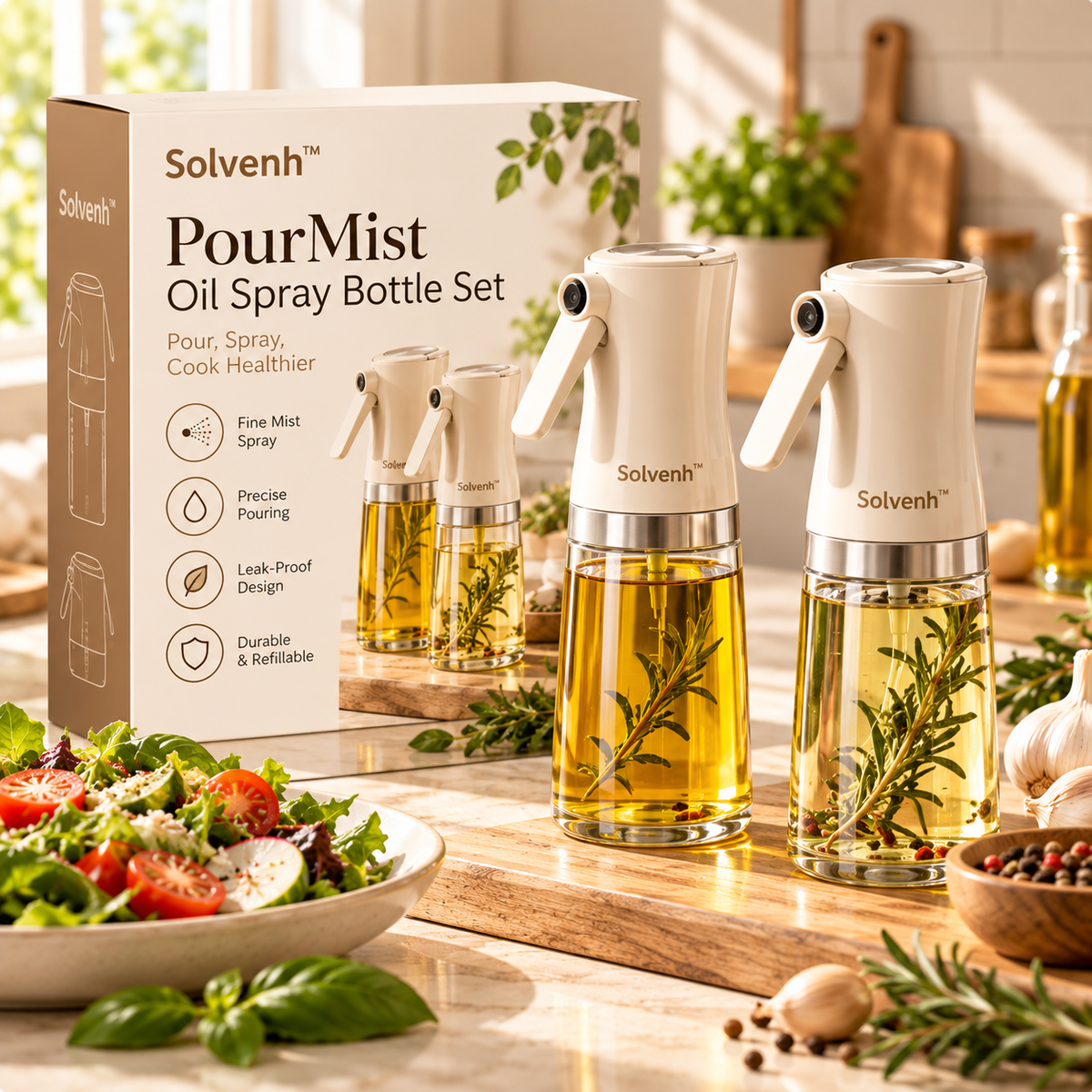 Solvenh™ MeasureMate Kitchen Tool Set