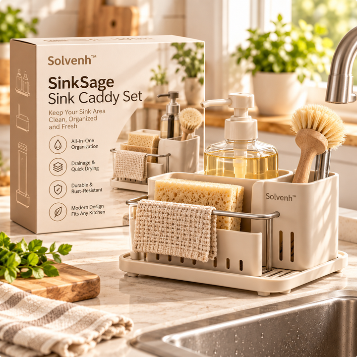 Solvenh™ RollEase Kitchen Towel Holder
