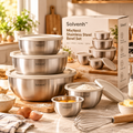 Solvenh™ MixNest Stainless Steel Bowl Set